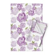 Purple Watercolor Floral