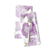 Purple Watercolor Floral