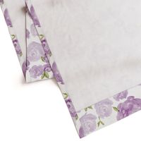 Purple Watercolor Floral