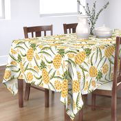 Pineapples. Tropical pattern