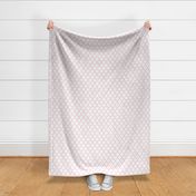 quatrefoil MED light pink on white