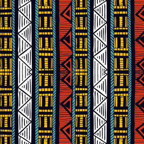 African Stripes 2/ Vertical 
