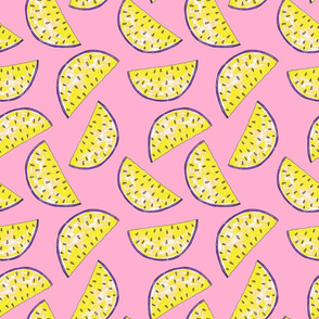 Summer pattern. Exotic fruit