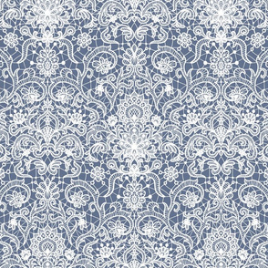 lace (blue and gray)