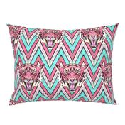 pink tiger chevron