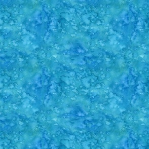 Blue watercolor