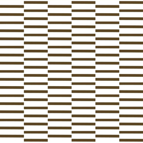 binding stripes, brown-w