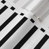 binding stripes, black-w