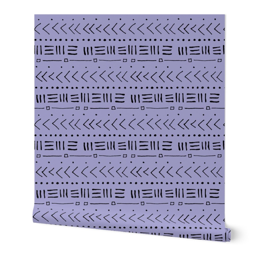 Tribal Bands on Lavender // Large