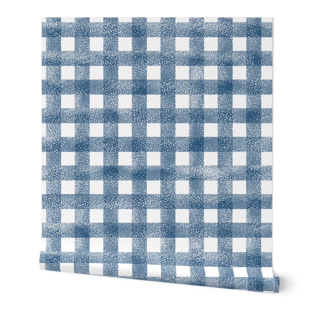 safari coordinates quilt navy and white check nursery 