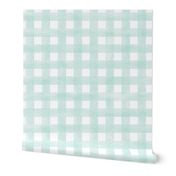 safari coordinates quilt mint and white check nursery 