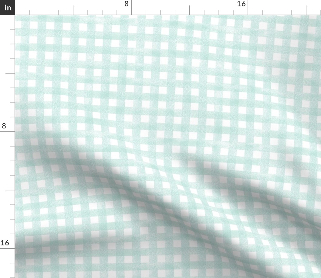 safari coordinates quilt mint and white check nursery 