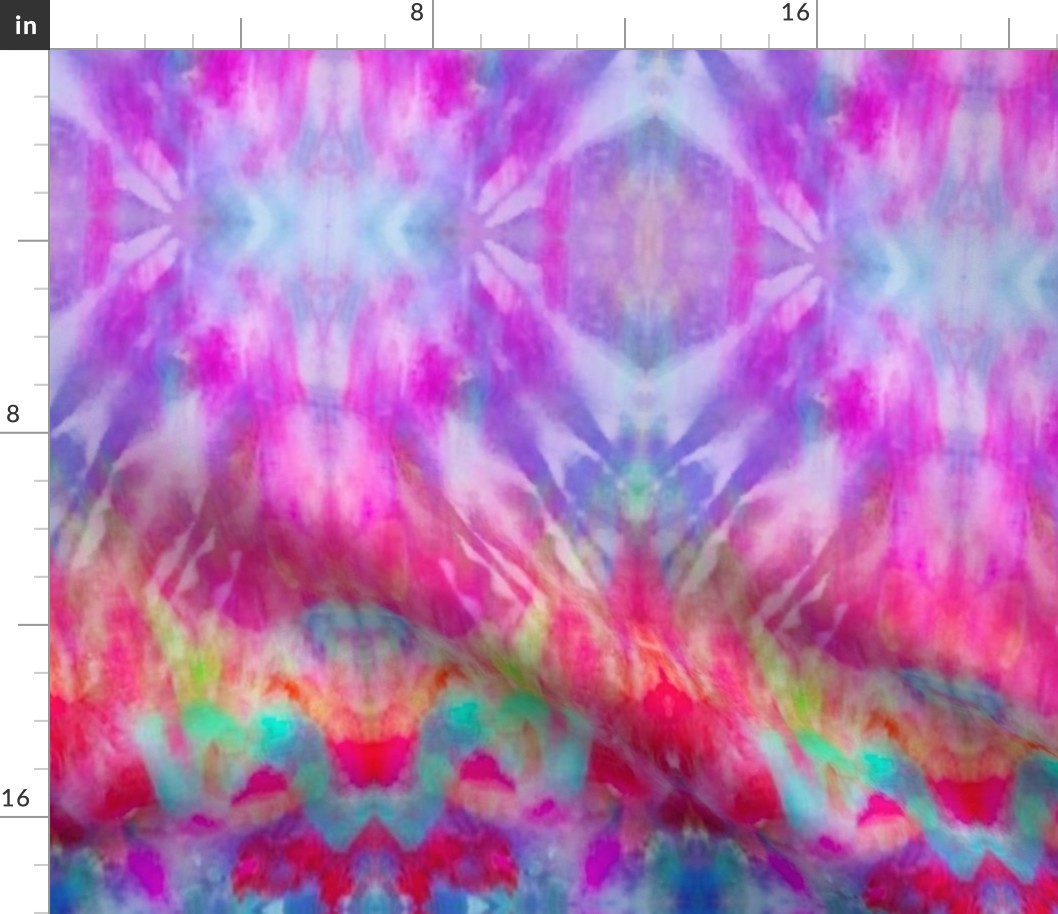 Bohemian Tie Dye (large scale)