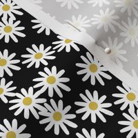 daisy // daisies flowers florals flower black and white simple 90s design small