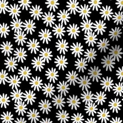 daisy // daisies flowers florals flower black and white simple 90s design small