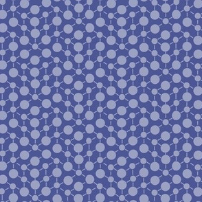 Solid Plum Dark Periwinkle Purple Texture || Dots Spots White Math  Outer space_ Miss Chiff Designs 