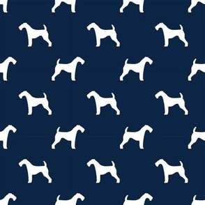 airedale terrier dog breed pet quilt b quilt silhouette coordinates dog fabric