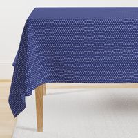 Deep Blue Purple Textured  Solid || Geometric Math Dots Spots White _ Miss Chiff Designs