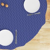 Deep Blue Purple Textured  Solid || Geometric Math Dots Spots White _ Miss Chiff Designs