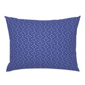 Deep Blue Purple Textured  Solid || Geometric Math Dots Spots White _ Miss Chiff Designs