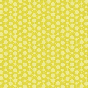 Chartreuse Solid Lemon Yellow Lime Green  || Geometric Texture Dots Spots White _ Miss Chiff Designs