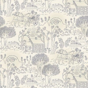 Chariot Toile Blue