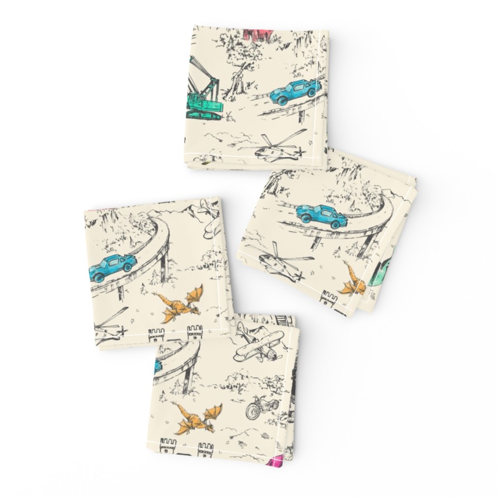 ADVENTURE TOILE_POP IVORY_MINI