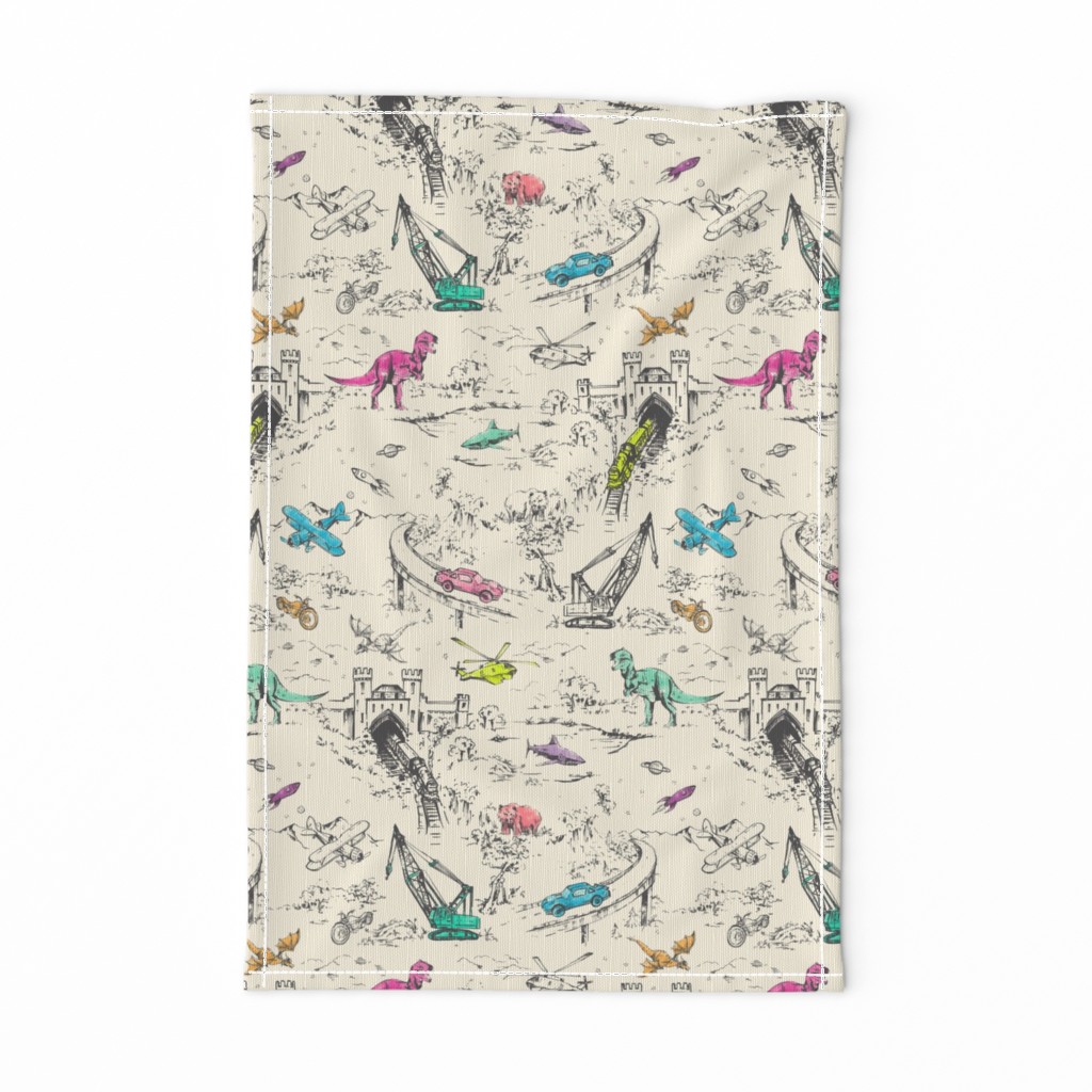 ADVENTURE TOILE_POP IVORY_MINI