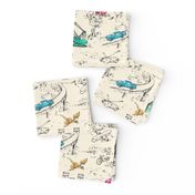 ADVENTURE TOILE_POP IVORY_MINI