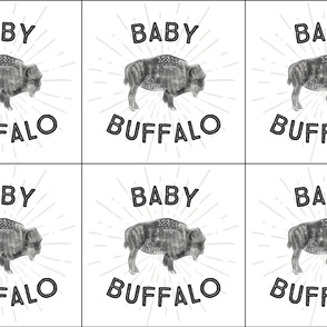 6 loveys: baby buffalo