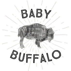 42": baby buffalo