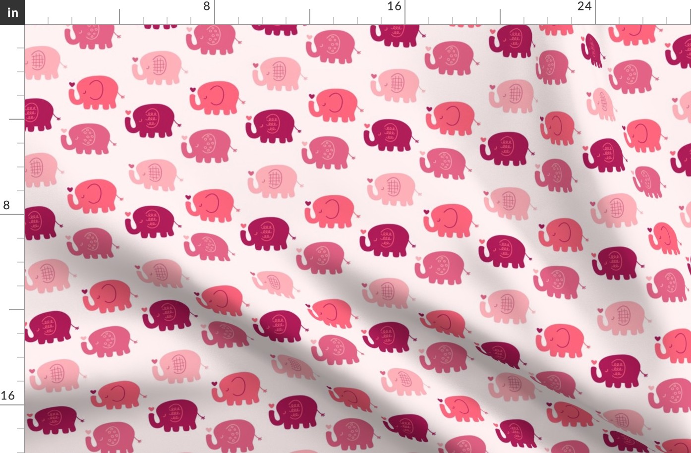 Elephants | Pink