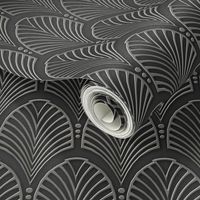 Art Deco Pattern gray