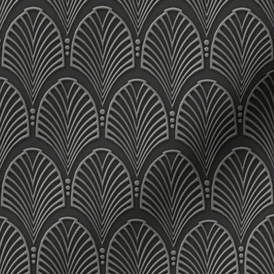 Art Deco Pattern gray