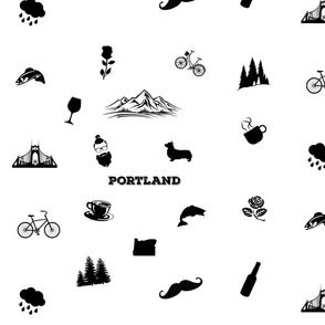 Portland Icons-Large Scale