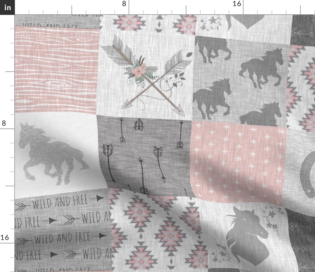 Girls clearance horse quilt