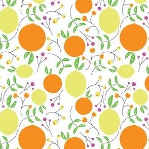 lemons and oranges