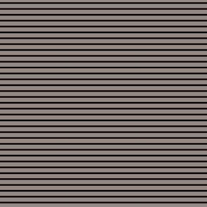 stripes tiny horizontal black and cocoa
