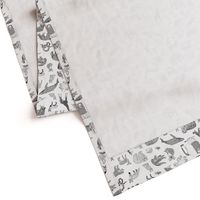 abc quilt //  ABC's animals nursery fabric