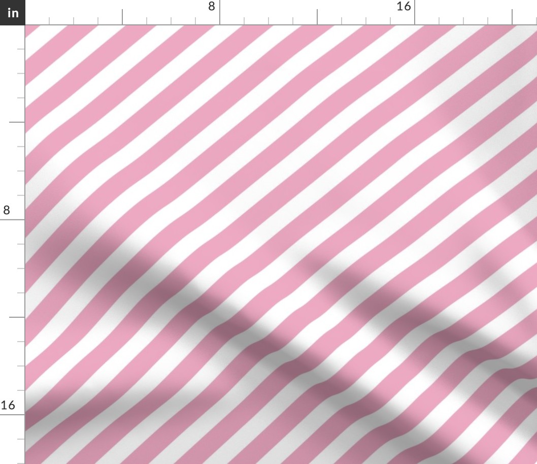 stripes diagonal unicorn quilt nursery fabric pink