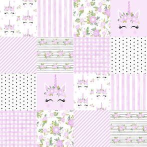 unicorn cheater quilt wholecloth unicorn quilt nursery fabric