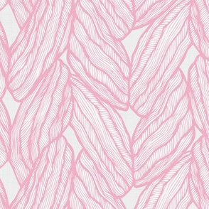 Knitting - Stitched Pink