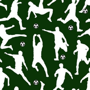 Soccer Players // Dark Green // Large