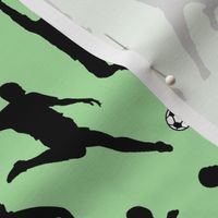 Soccer Players // Light Green // Large