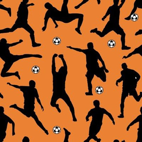 Soccer Players // Orange // Large