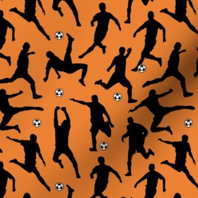 Soccer Players // Orange // Small