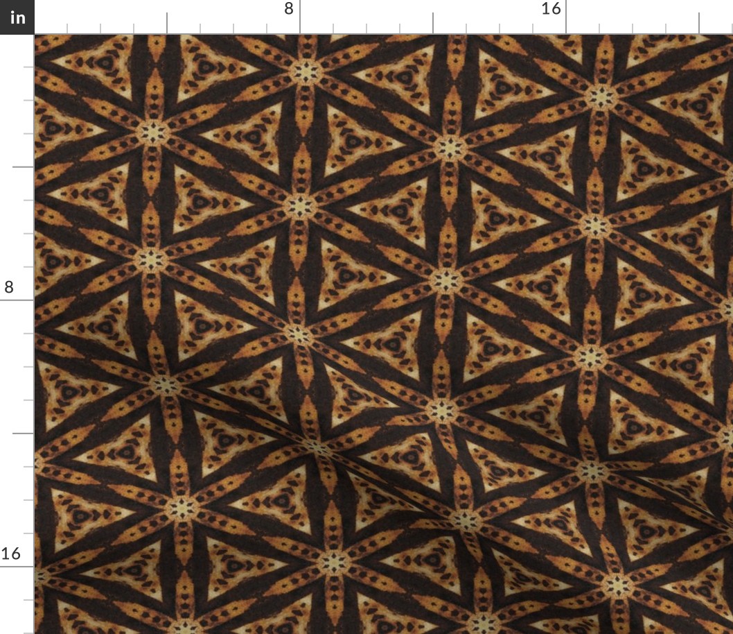 tribal lion hexagon tapestry  2 pavement africa symbol batik wax woodprint