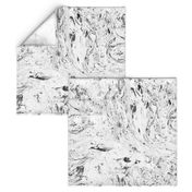 Marble art. Black and white
