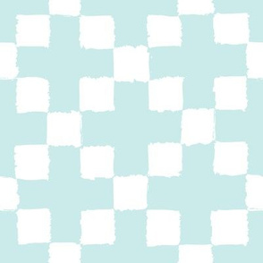 Blue diagonal squares