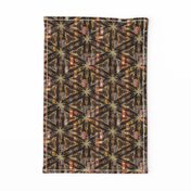 tribal lion modern hexagon tapestry 1 pavement africa symbol batik